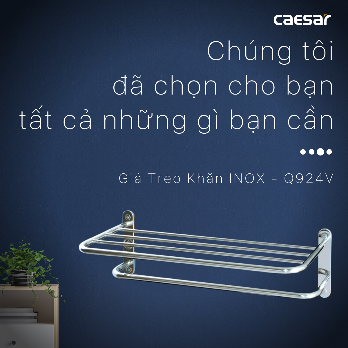 Giá Treo Khăn 2 Tầng - Q924V - Ảnh 2