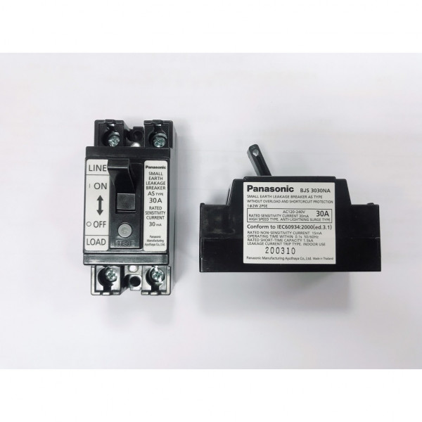 Cầu dao đóng cắt tự động ELCB 15A-30A Panasonic - Ảnh 3
