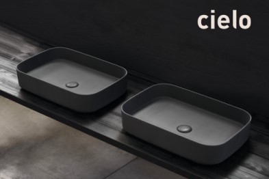 Cielo Shui Comfort surface-mounted rectangular wash basin SHCOLAR60 - Ảnh 4