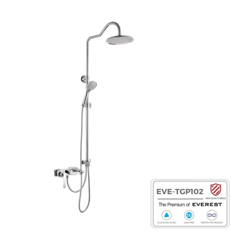 Sen tắm đứng mạ chrome EVE-TGP102