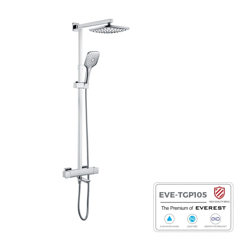 Sen tắm đứng mạ chrome EVE-TGP105