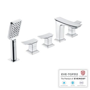 Vòi bồn tắm mạ chrome EVE-TGP312