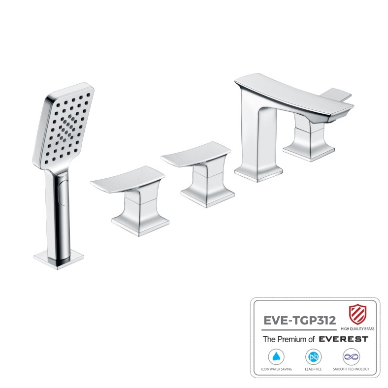 Vòi bồn tắm mạ chrome EVE-TGP312