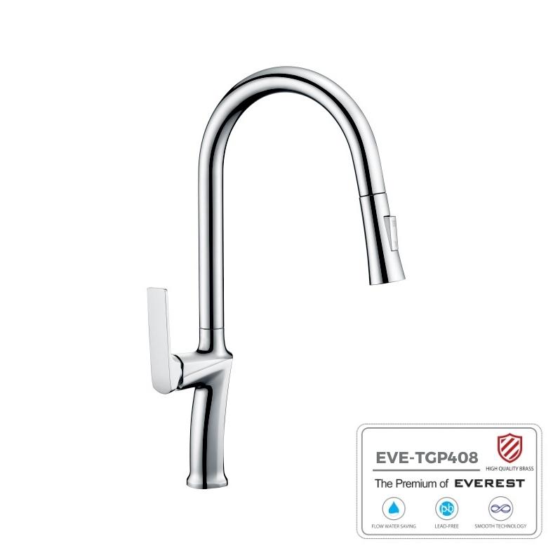 Vòi Chậu Chén mạ chrome EVE-TGP408