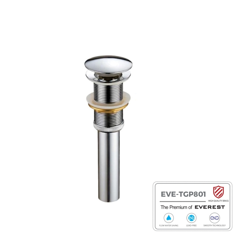 Đầu Xả Đồng Thau Mạ Chrome EVE-TGP801