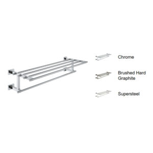 Thanh treo khăn 2 tầng Essentials Cube Multi 558mm Grohe 40512001