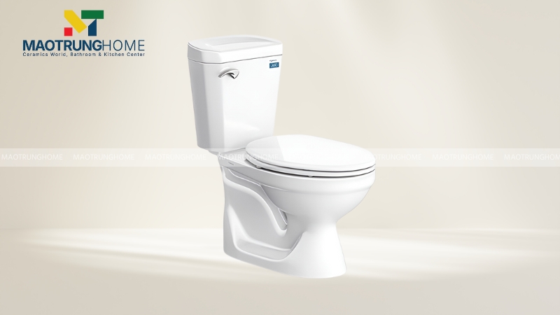 Bồn cầu 2 khối có phần két nước và thân bồn riêng biệt