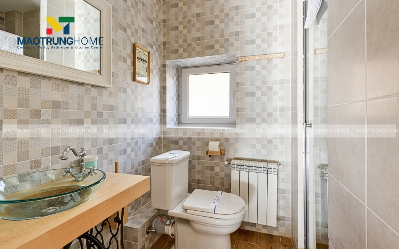 Sử dụng cửa thông gió để đón ánh sáng và thông thoáng mùi