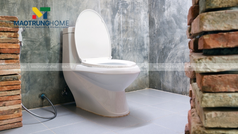 Thiết kế nhà vệ sinh nhỏ gọn, tối giản