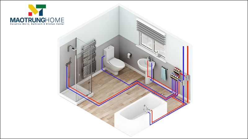 Lựa chọn đúng vị trí sẽ giúp tối ưu đường ống, tiết kiệm chi phí