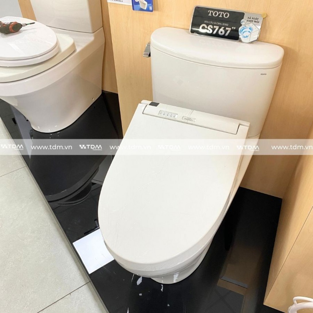 Bồn Cầu Điện Tử TOTO CS767CRW15 Washlet - Ảnh 7