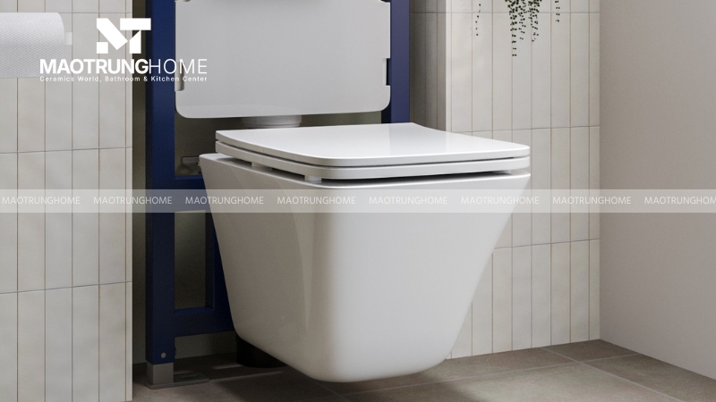 Phân tích ưu điểm của bồn cầu treo tường