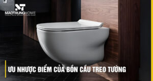 Ưu nhược điểm bồn cầu treo tường: Phân tích chi tiết và lời khuyên