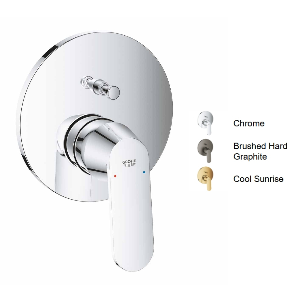 Van nóng lạnh kèm chuyển hướng 2 đường Eurosmart Cosmopolitan GROHE 24045000 - Ảnh 2