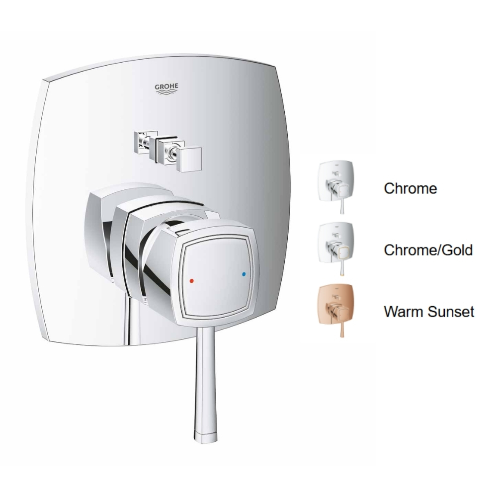 Mặt nạ bộ trộn âm 2 chế độ Grandera GROHE 24068IG0 - Ảnh 2