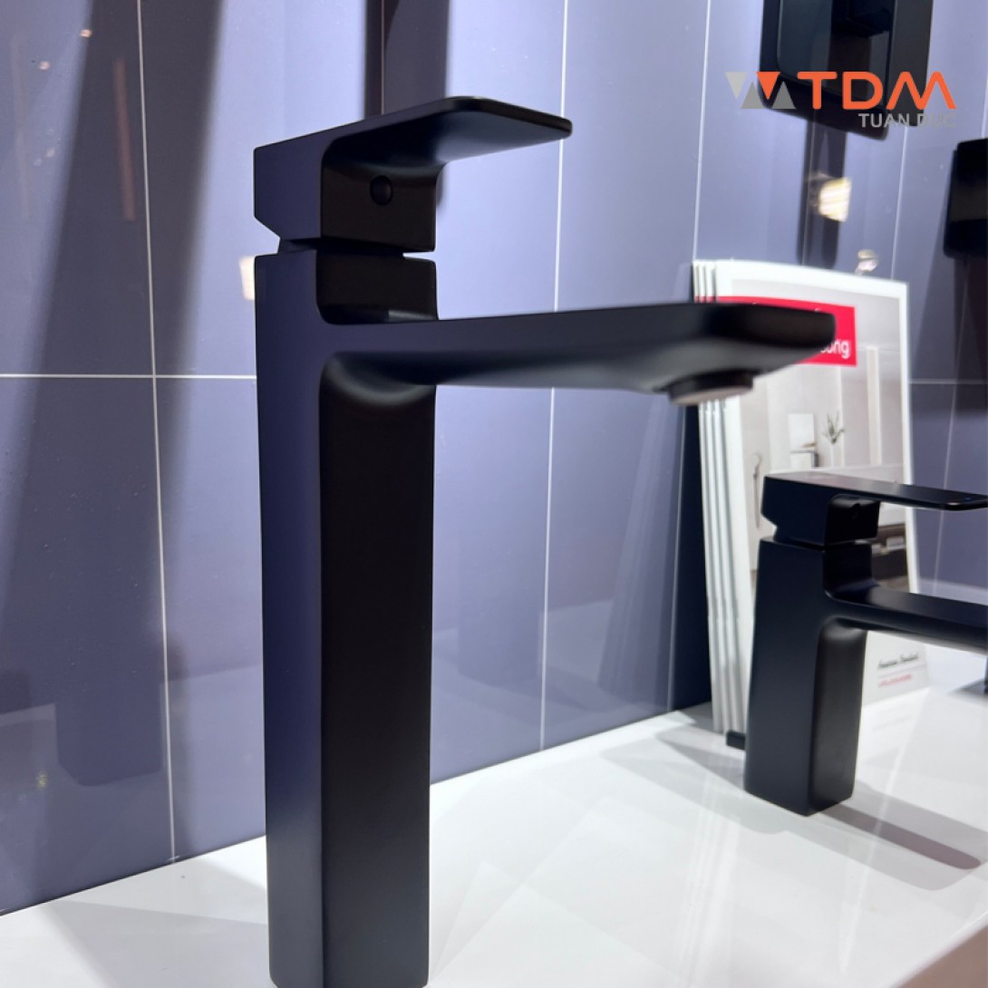 Vòi Lavabo American Standard WF-1302MB (WF1302MB) Nóng Lạnh Màu Đen - Ảnh 5