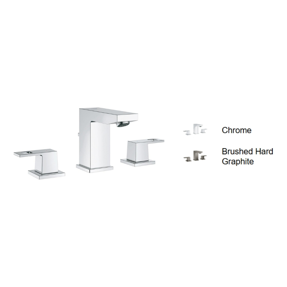 Vòi chậu nóng lạnh 3 lỗ Eurocube GROHE 20351000 - Ảnh 2