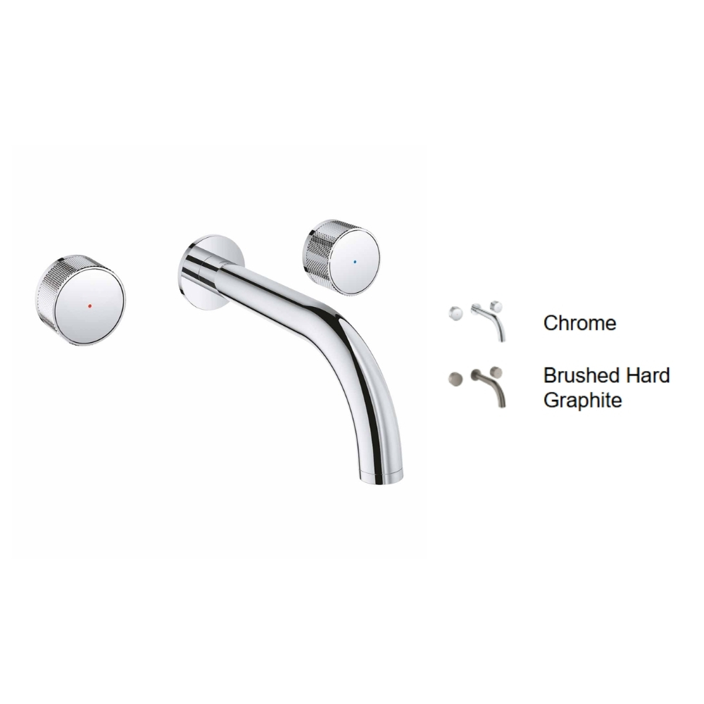 Vòi chậu nóng lạnh gắn tường 3 lỗ Atrio GROHE 20589000 - Ảnh 2