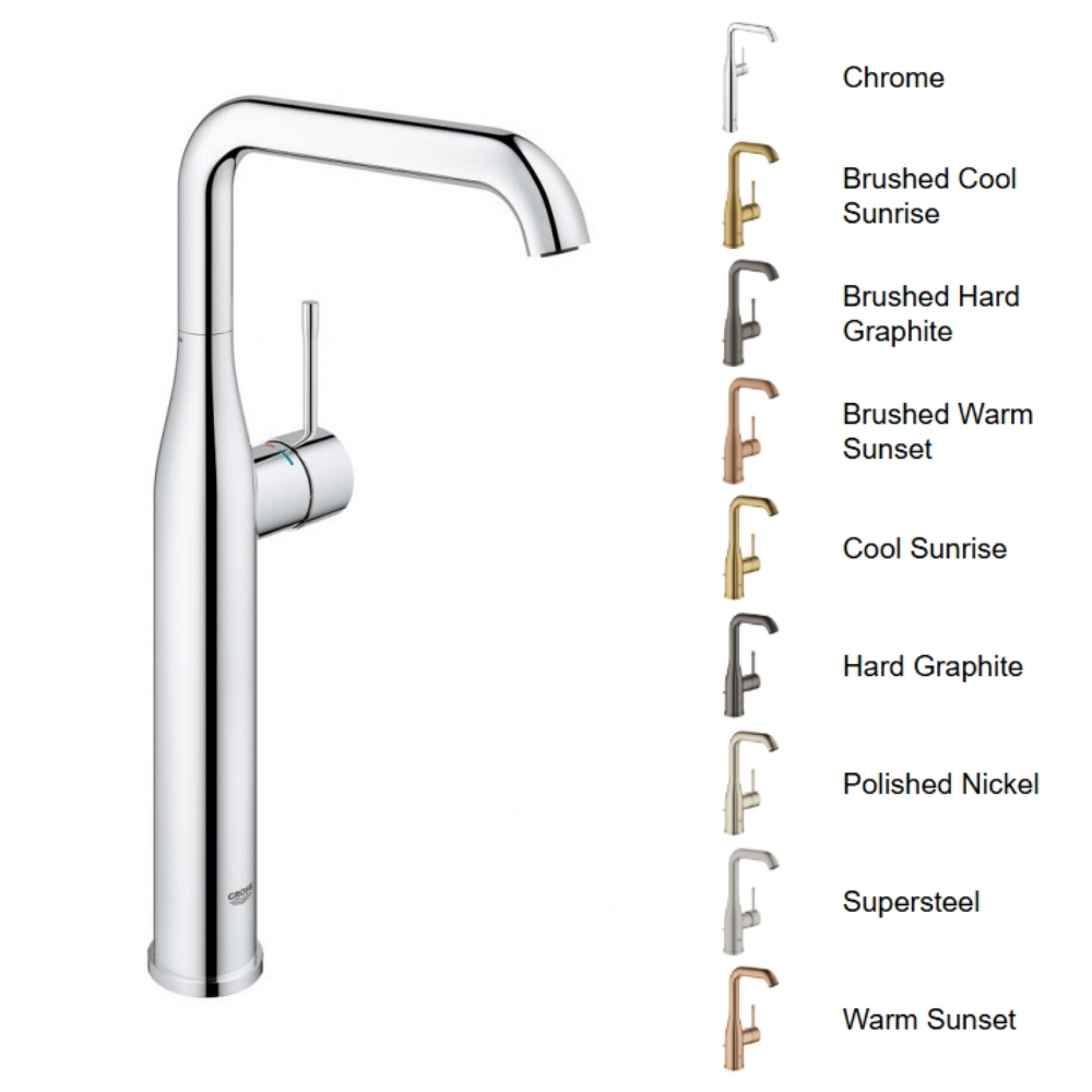 Vòi chậu nóng lạnh Essence L-size GROHE 32628001 - Ảnh 2