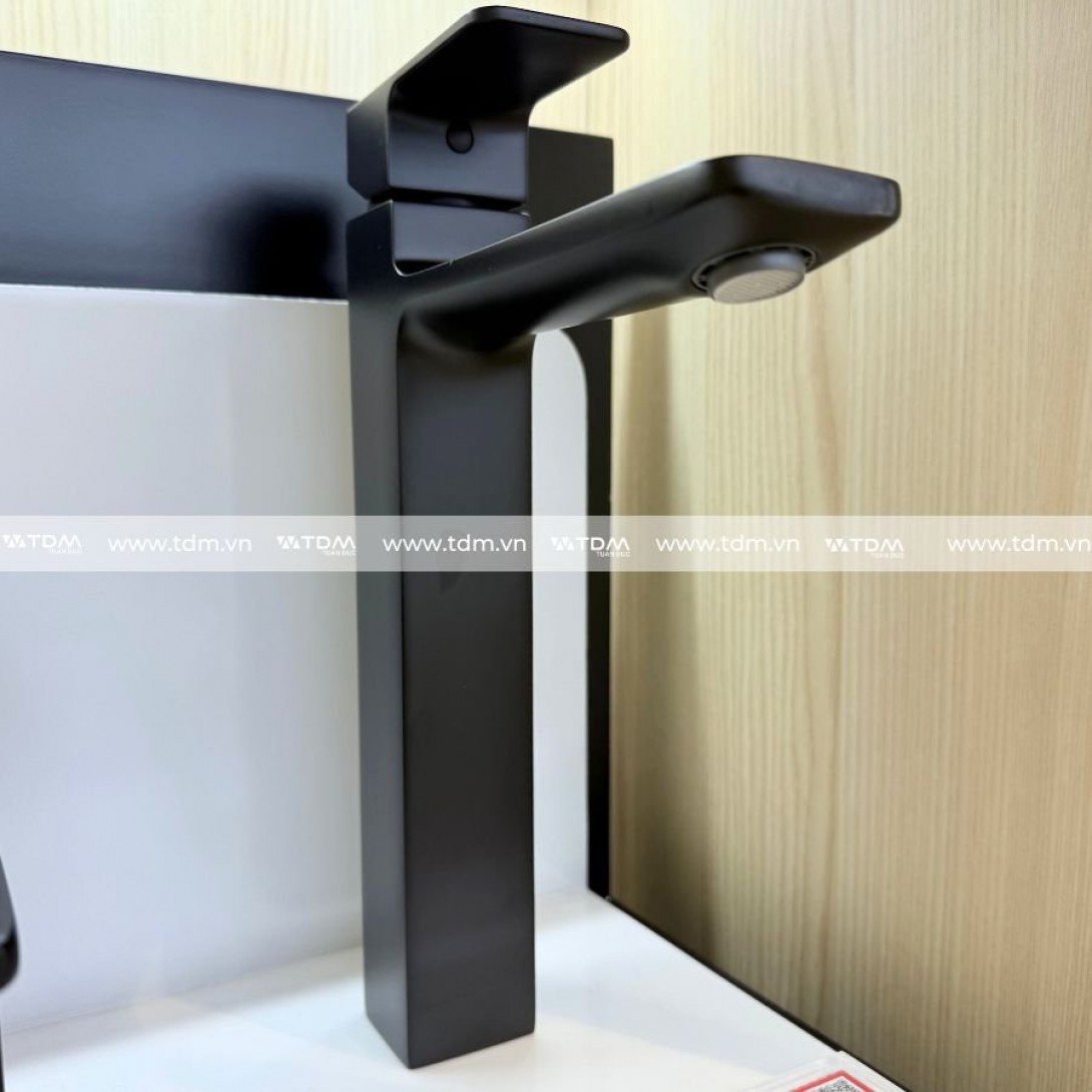 Vòi Lavabo American Standard WF-1302MB (WF1302MB) Nóng Lạnh Màu Đen - Ảnh 4