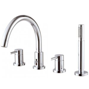 Vòi Xả Bồn Tắm Cotto CT337AS45 Nóng Lạnh 4 Lỗ Bồn Xây Bệ