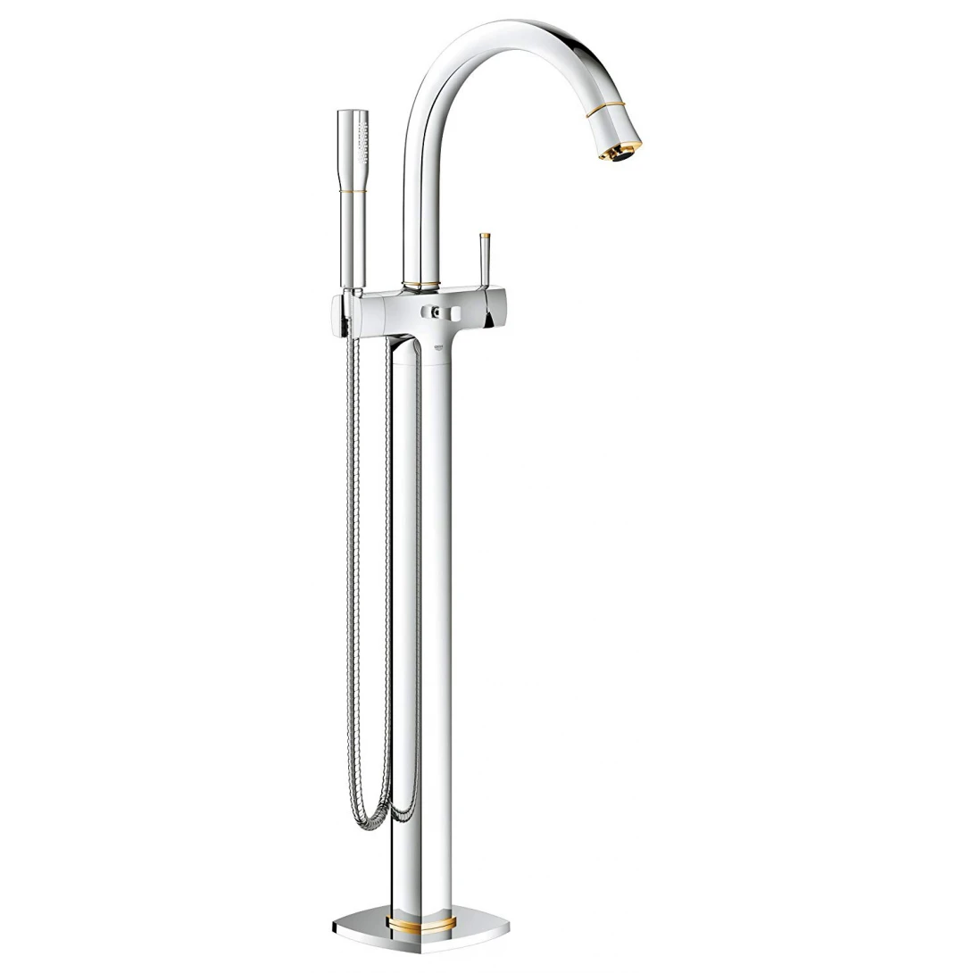 Vòi Bồn Tắm Grohe 23318IG0 + 29086000 Đặt Sàn Grandera - Ảnh 3