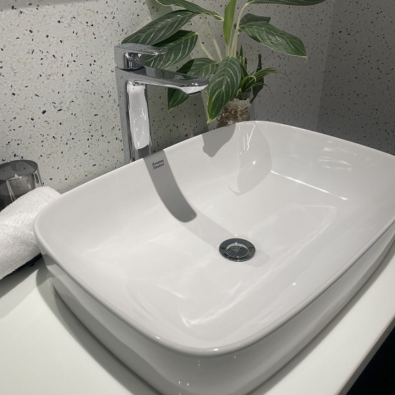 VÒI LAVABO NÓNG LẠNH MÀU VÀNG HỒNG AMERICAN STANDARD WF-1702WS - Ảnh 4