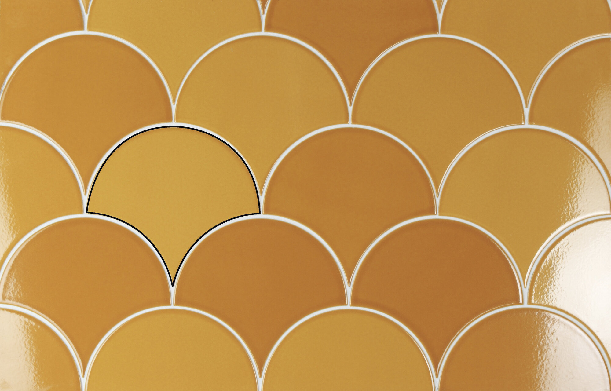 Gạch APE Escamas dynamic mostaza 15,5x17