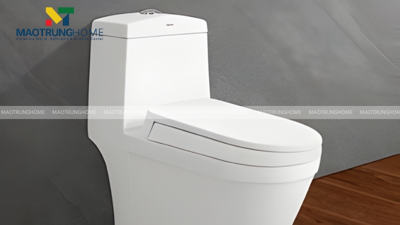 Mẫu bồn cầu 1 khối Viglacera V39 đến từ thương hiệu Việt uy tín