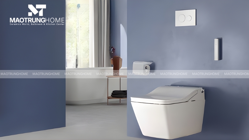 Mẫu Bồn cầu treo tường TOTO CW522EA sang trọng