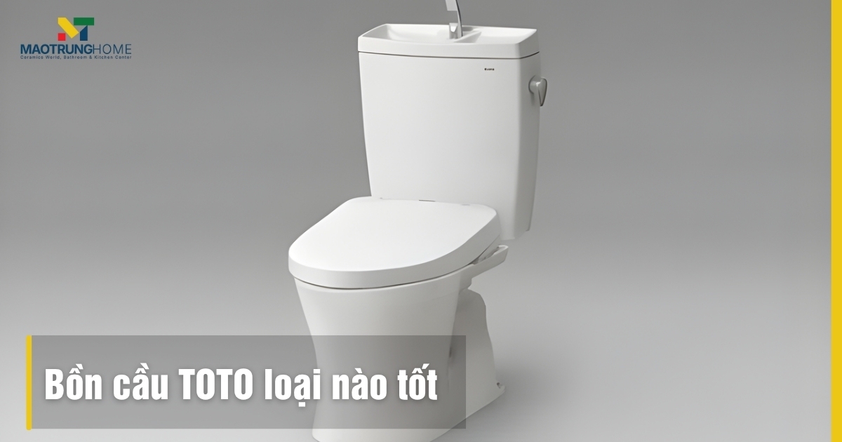 Bồn cầu TOTO loại nào tốt? Top 5 bồn cầu TOTO tốt nhất 2025