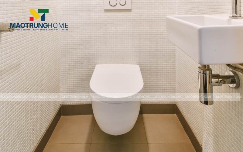 Bồn cầu treo tường ưu điểm và nhược điểm