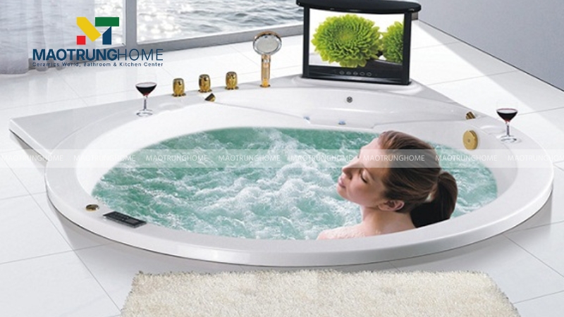 Lợi ích của bồn tắm massage đối với sức khỏe