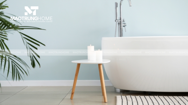 Tùy thuộc vào mục đích sử dụng mà chất liệu acrylic hay đá nhân tạo