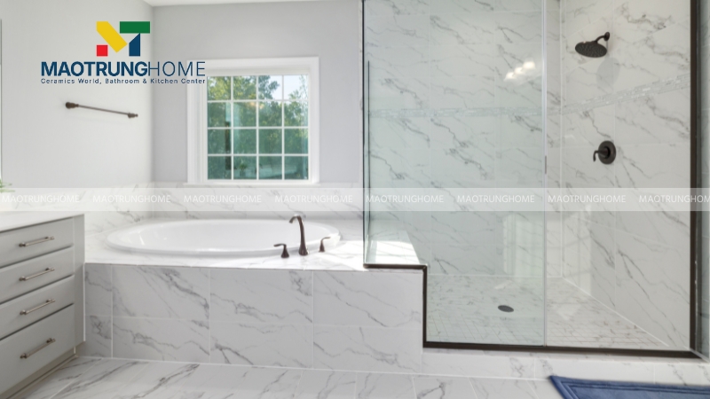 Bồn tắm xây và âm sàn