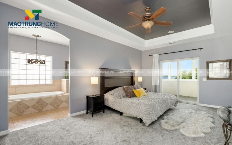 Bố trí bồn cầu trong phòng ngủ