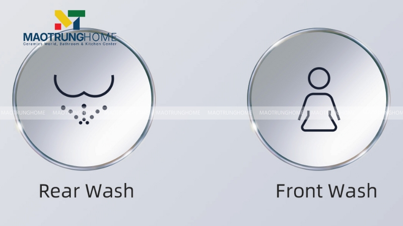 Nhóm chức năng vệ sinh chính của bồn cầu thông minh