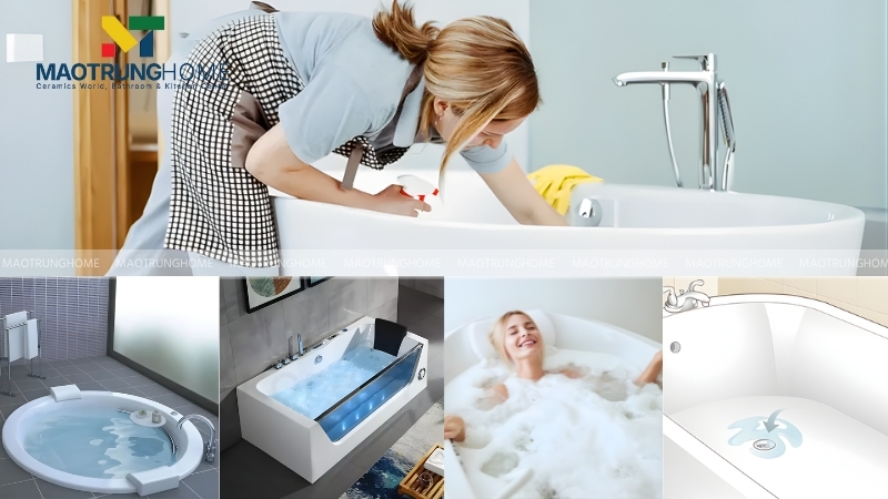 5 bước sử dụng bồn tắm massage an toàn và hiệu quả