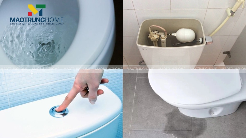 Một số lỗi thường gặp trên bồn cầu Inax