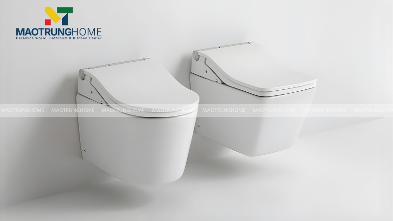 Mẫu bồn cầu TOTO treo tường