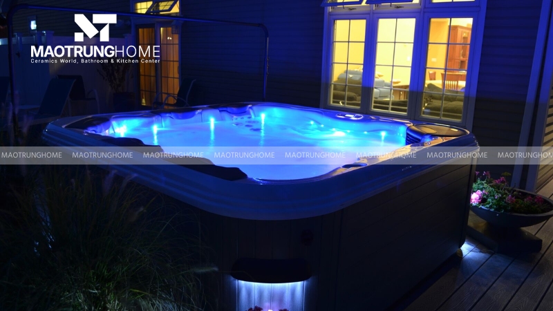Các phụ kiện đi kèm của bồn Jacuzzi