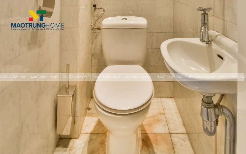 Đối với phòng tắm nhỏ