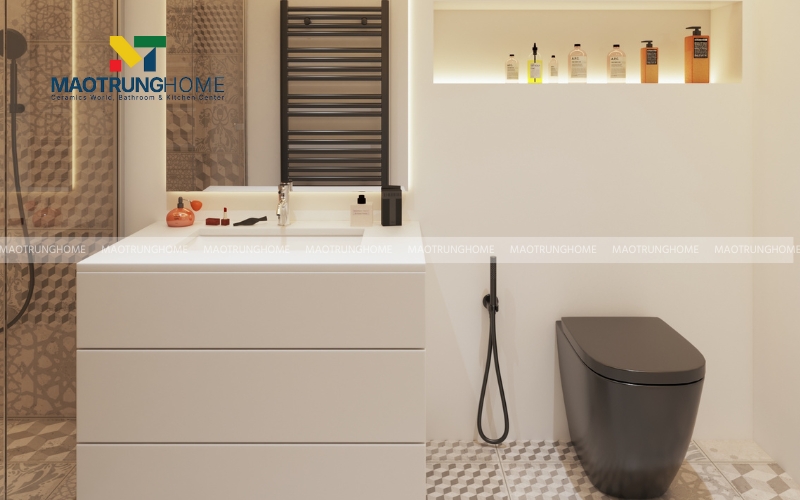 Chiều cao lắp đặt lavabo tiêu chuẩn 80cm