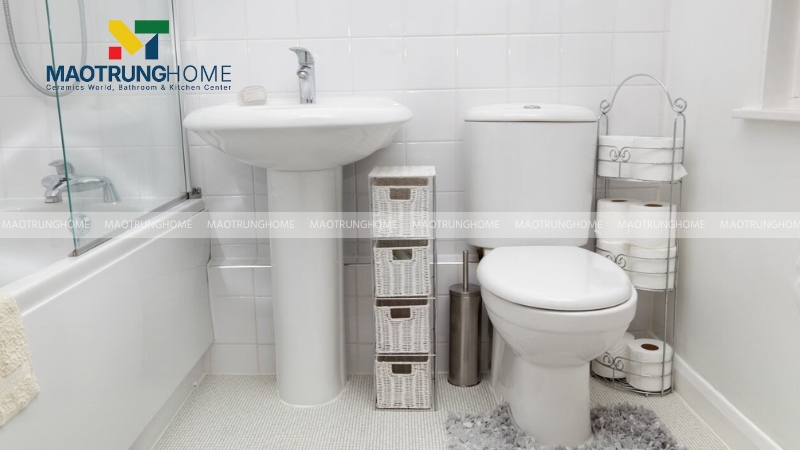 Nguyên nhân kích thước bồn cầu lại quan trọng với phòng tắm nhỏ