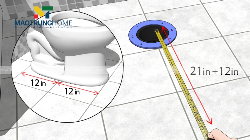 Xác định tâm thoát thải (Trap Distance)