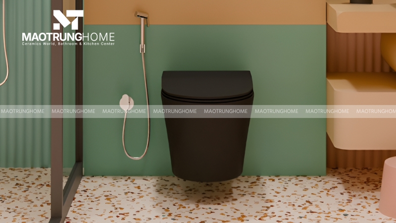 Hướng dẫn chọn kích thước bồn cầu treo tường theo không gian