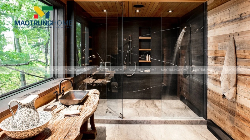 Cabin tắm cho phòng tắm lớn (trên 5m²)