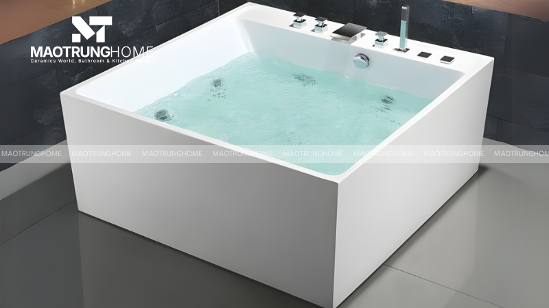 Tùy vào nhu cầu của mỗi người mà lựa chọn chất liệu bồn tắm nào, Acrylic hay Composite