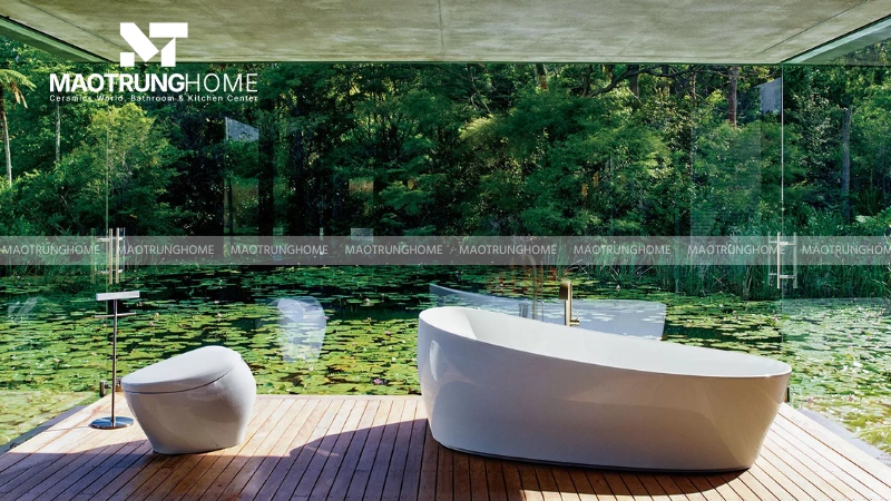 Bồn tắm TOTO cỡ lớn (chiều dài từ 1.8m trở lên)