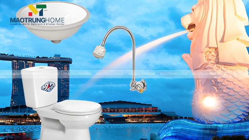 Thiết bị vệ sinh Rigel là thương hiệu cao cấp của Singapore